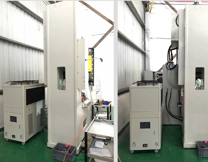 工业冷水机使用中 工业冷水机使用中