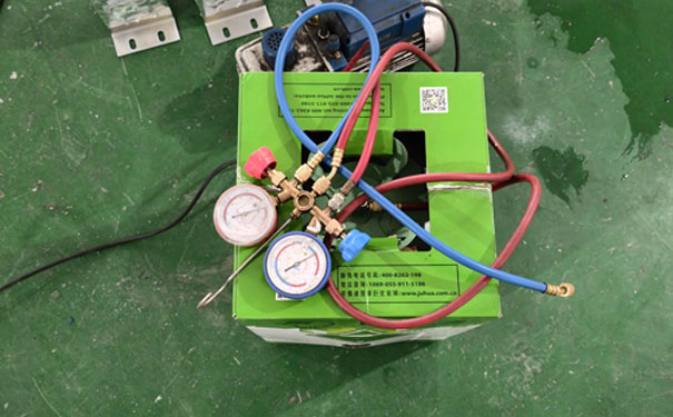 工业冷水机冷媒充注计算用压力表 工业冷水机冷媒充注计算用压力表