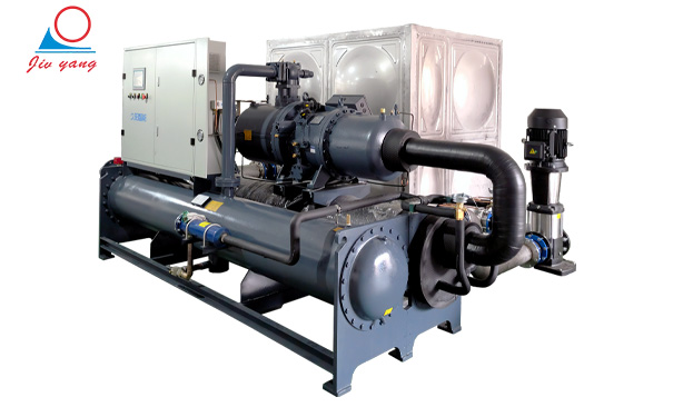 螺杆式冷水机组中央集中供冷系统案例